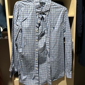 Men’s Large Polo Ralph Lauren Long sleeve plaid shirt